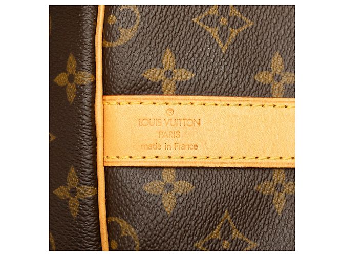 Borsa da viaggio Louis Vuitton Monogram Keepall Bandouliere 60 Marrone - vista 5