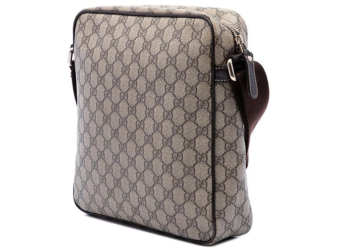 Borsa a tracolla Gucci GG Supreme Beige - vista 2