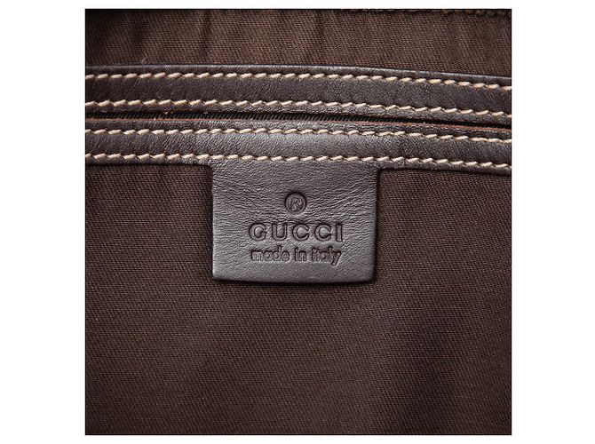 Borsa a tracolla Gucci GG Supreme Beige - vista 5