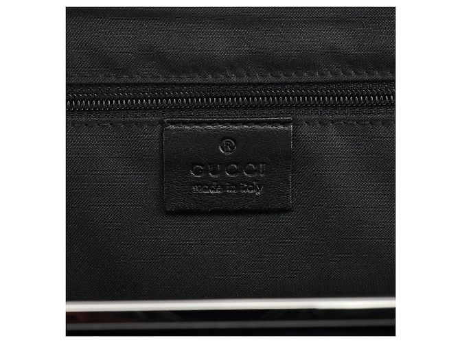 Gucci Borsa a spalla e pochette 2000 in velluto nero - vista 13