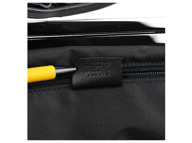 Gucci Borsa a spalla e pochette 2000 in velluto nero - vista 15