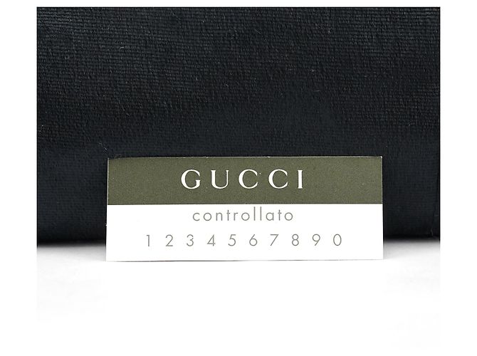 Gucci Borsa a spalla e pochette 2000 in velluto nero - vista 16