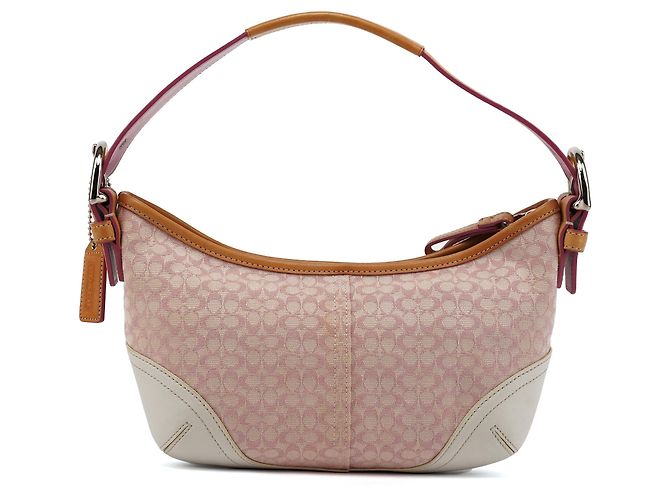 Coach Borsa a tracolla 6351 Pink Signature Soho - vista 3