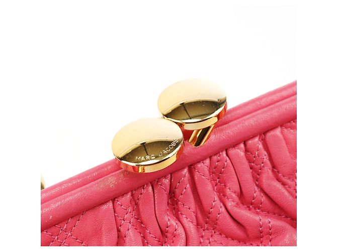 Marc Jacobs Stam 2-Way Tasche aus gestepptem Leder in Rosa - Ansicht 6