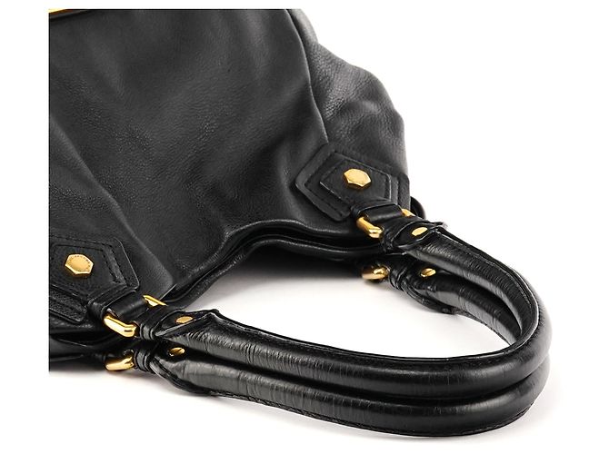 Marc by Marc Jacobs Borsa 2-Way Classic Q Fran in pelle nera - vista 10