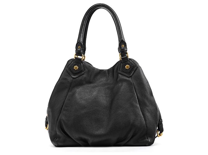 Marc by Marc Jacobs Borsa 2-Way Classic Q Fran in pelle nera - vista 3