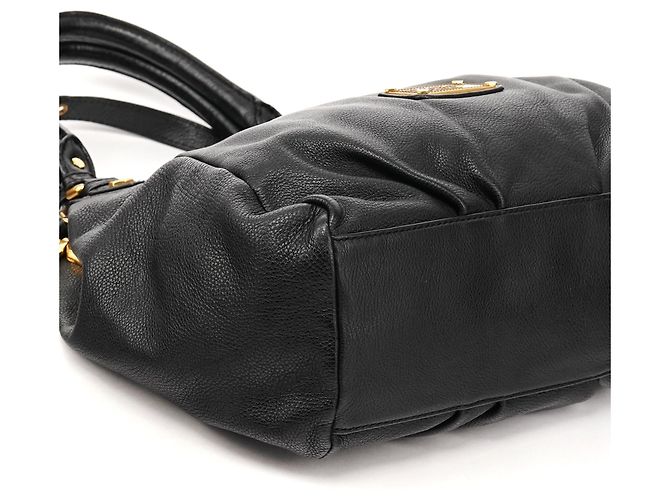 Marc by Marc Jacobs Borsa 2-Way Classic Q Fran in pelle nera - vista 8