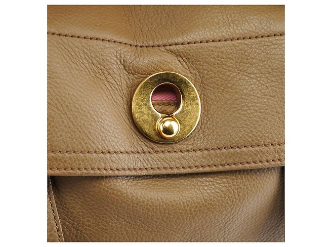 Yves Saint Laurent 289278 Olive Green Pink Muse Two 2-Way Bag - vista 6