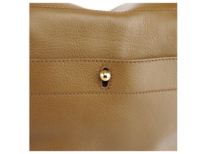 Yves Saint Laurent 289278 Olive Green Pink Muse Two 2-Way Bag - vista 9