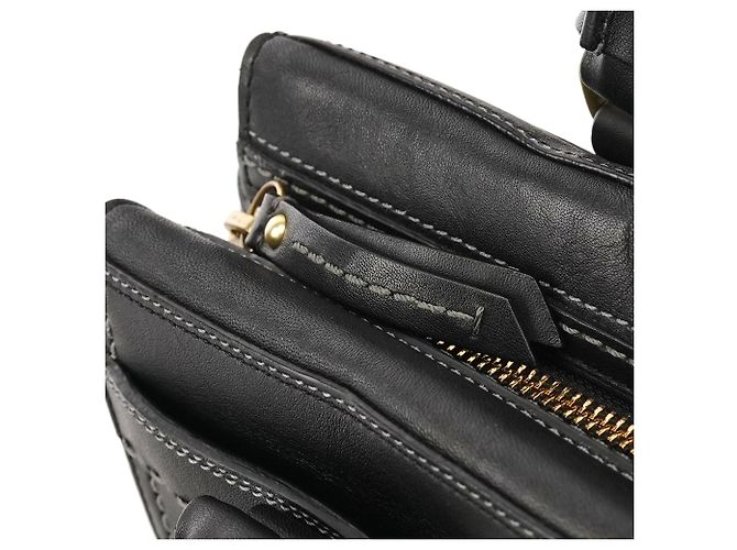 Coach 11547 Borsa tote in pelle nera con chiusura a girevole - vista 10