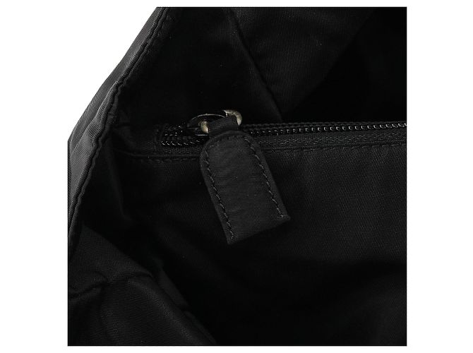 Prada Borsa Tote 1998 Black Tessuto + Plex Nylon - vista 10