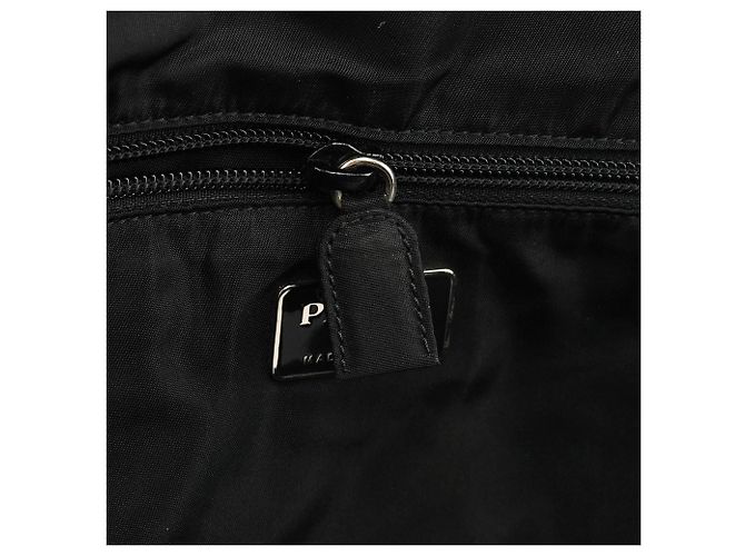 Prada Borsa Tote 1998 Black Tessuto + Plex Nylon - vista 12