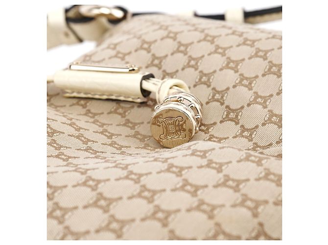 Céline Bolsa de Ombro Bittersweet Macadam Bege - vista 9