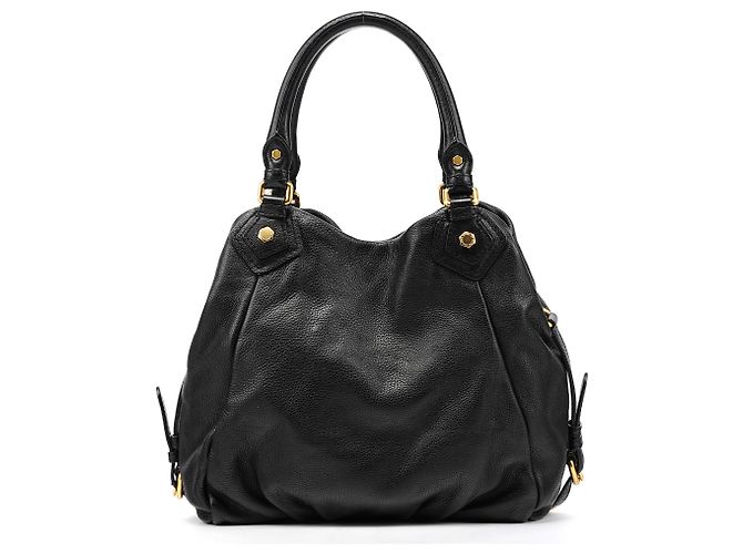 Marc by Marc Jacobs Borsa 2-Way Classic Q Fran in pelle nera - vista 3