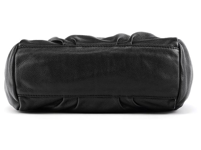 Marc by Marc Jacobs Borsa 2-Way Classic Q Fran in pelle nera - vista 5
