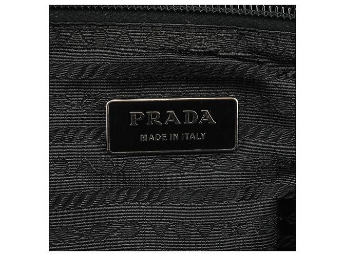 Prada Sac Bowling en cuir violet Printemps 2000 - vue 15