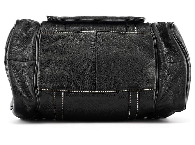 Marc by Marc Jacobs Borsa Boston multi-tasche in pelle nera - vista 5