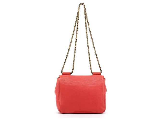 Chloé Borsa a tracolla Elsie in pelle rosa - vista 3