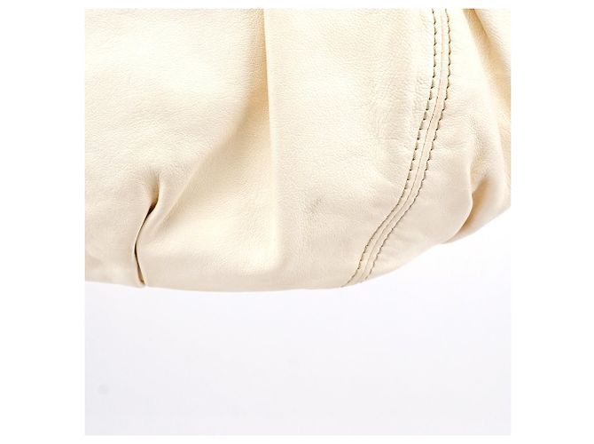 Céline Bolso 2-Way Pillow de piel Ivory - vista 17