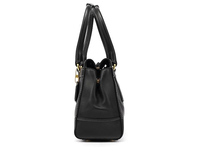 Coach 11047 Borsa Tote Hamptons in pelle nera - vista 2