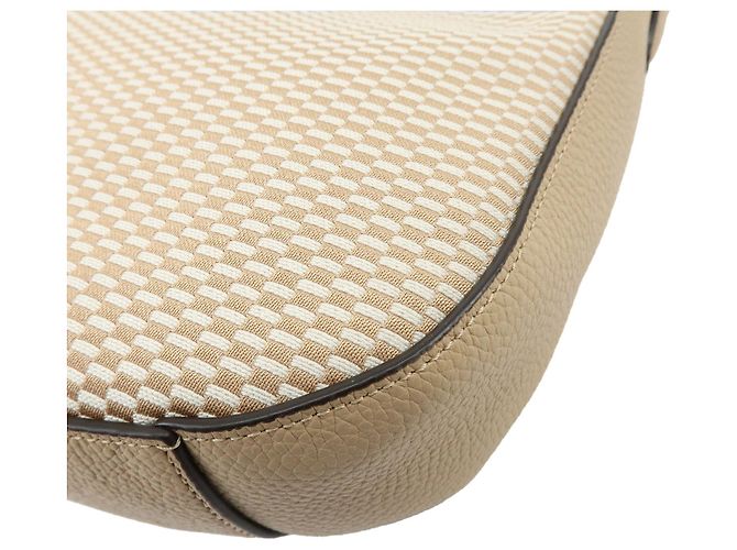 COACH Borsa a tracolla e borsa a mano 2Way in tela e pelle Beige - vista 6