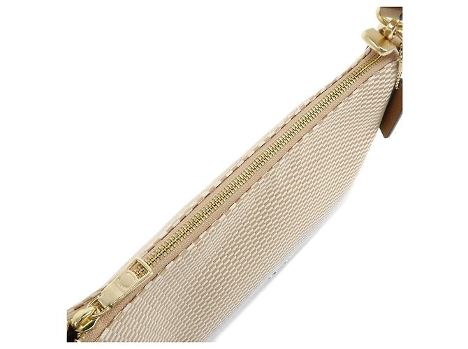 COACH Borsa a tracolla e borsa a mano 2Way in tela e pelle Beige - vista 9