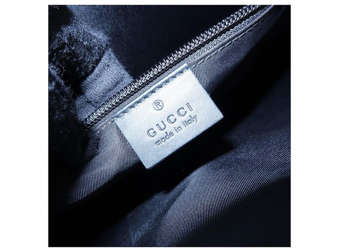 GUCCI Sherry GG Supreme Leather Clutch Bag Flat Pouch Beige 433665 - vista 23