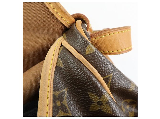 Borsa a tracolla Louis Vuitton Monogram Saumur 30 Canvas Brown M42256 - vista 20