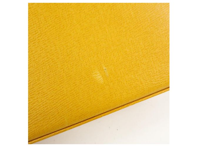 BURBERRY Mini borsa a mano in pelle Tote Bag Yellow - vista 16