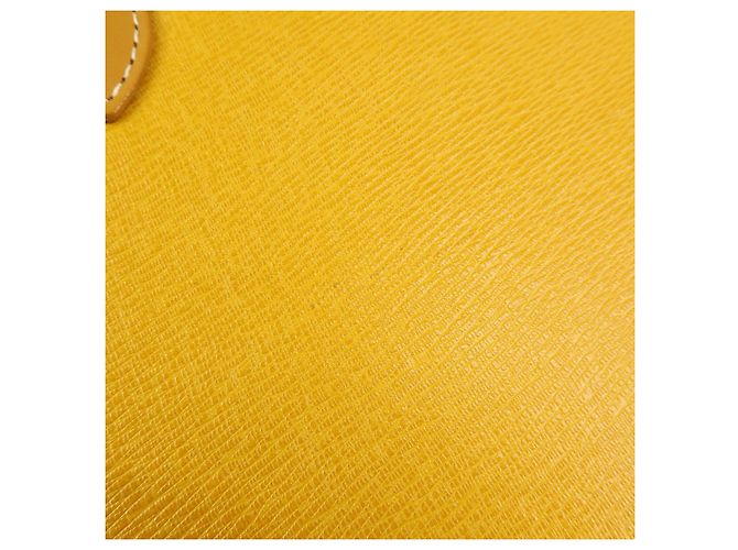 BURBERRY Mini borsa a mano in pelle Tote Bag Yellow - vista 17