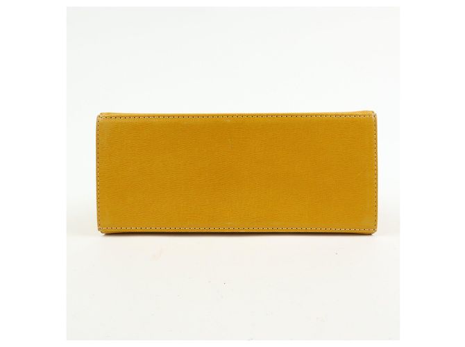 BURBERRY Mini borsa a mano in pelle Tote Bag Yellow - vista 5