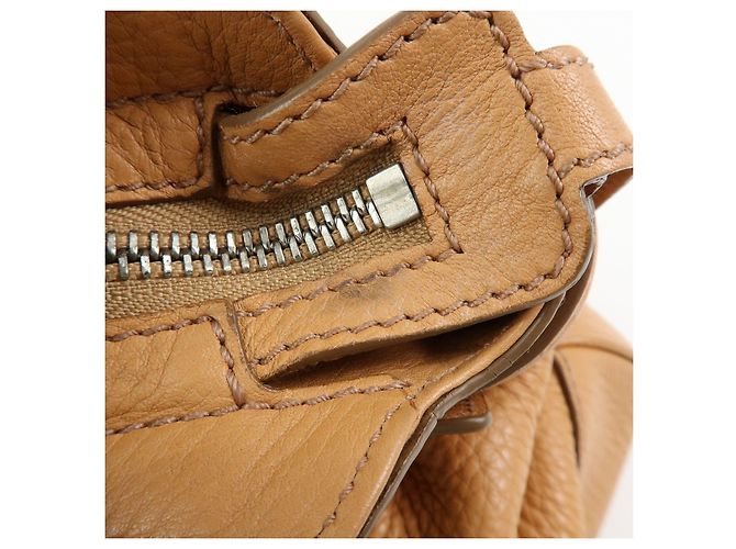 Salvatore Ferragamo Borsa a mano e a tracolla Ferragamo Gancini Marisa in pelle Beige - vista 18
