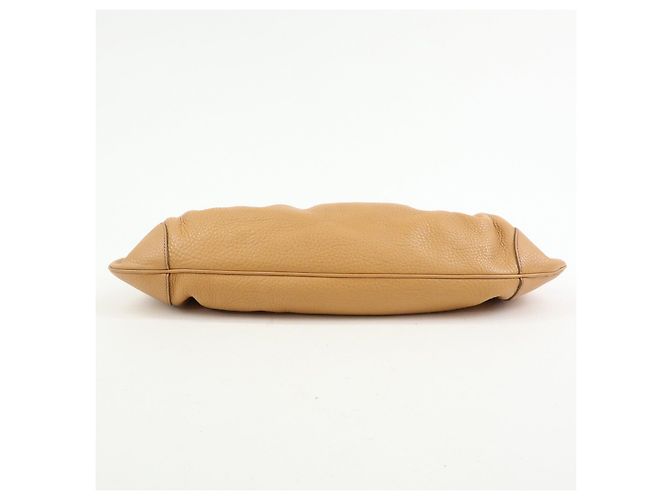 Salvatore Ferragamo Borsa a mano e a tracolla Ferragamo Gancini Marisa in pelle Beige - vista 5