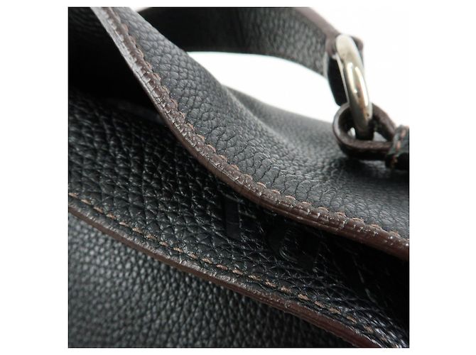 PRADA Schultertasche aus Leder Handtasche Schwarz BR3648 - Ansicht 18