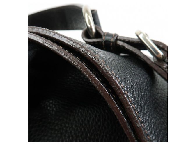 PRADA Schultertasche aus Leder Handtasche Schwarz BR3648 - Ansicht 19