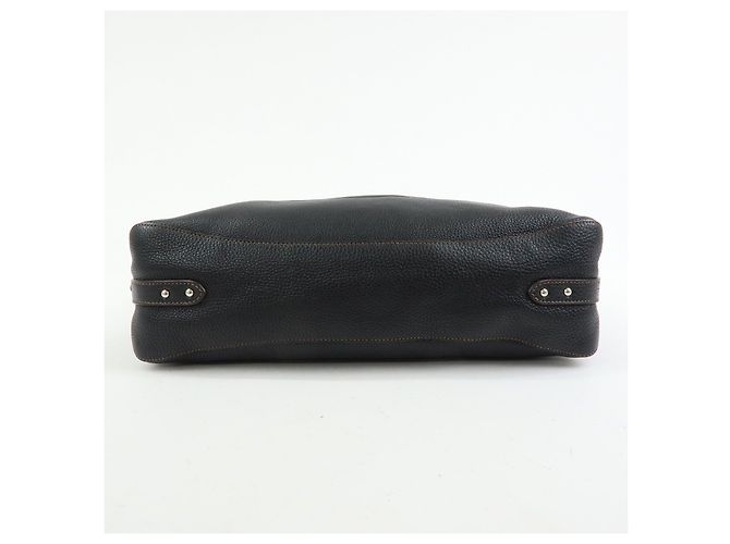PRADA Schultertasche aus Leder Handtasche Schwarz BR3648 - Ansicht 5