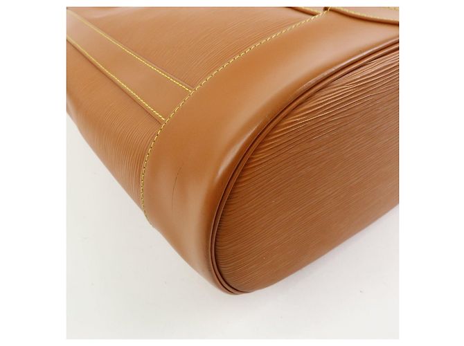 Borsa a tracolla Louis Vuitton Epi Randonnee PM Zipang Gold M52358 - vista 10