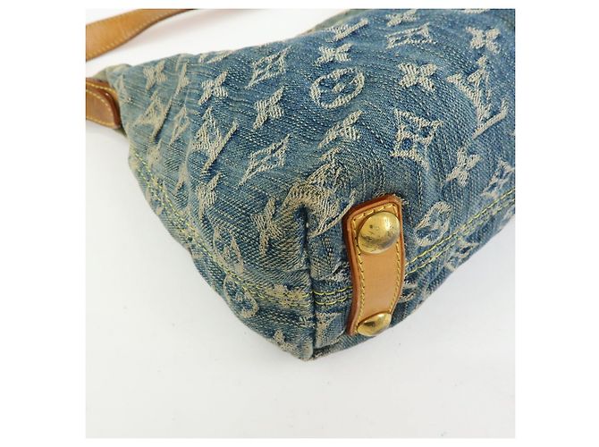 Louis Vuitton Monogram Denim Baggy PM Borsa 2Way Borsa a Tracolla M95049 - vista 10