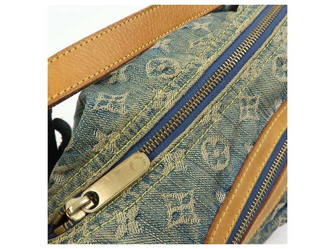 Louis Vuitton Monogram Denim Baggy PM Borsa 2Way Borsa a Tracolla M95049 - vista 16