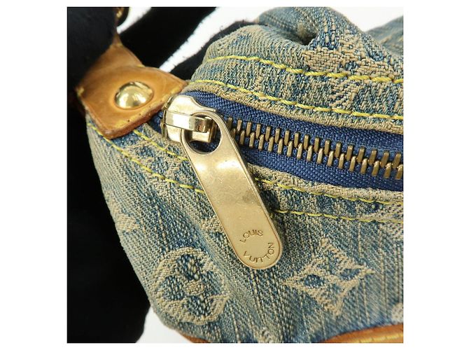 Louis Vuitton Monogram Denim Baggy PM Borsa 2Way Borsa a Tracolla M95049 - vista 17