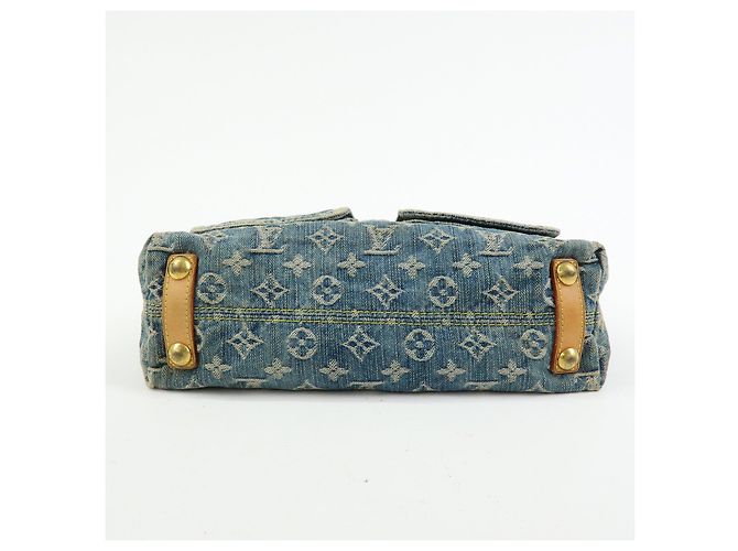 Louis Vuitton Monogram Denim Baggy PM Borsa 2Way Borsa a Tracolla M95049 - vista 5