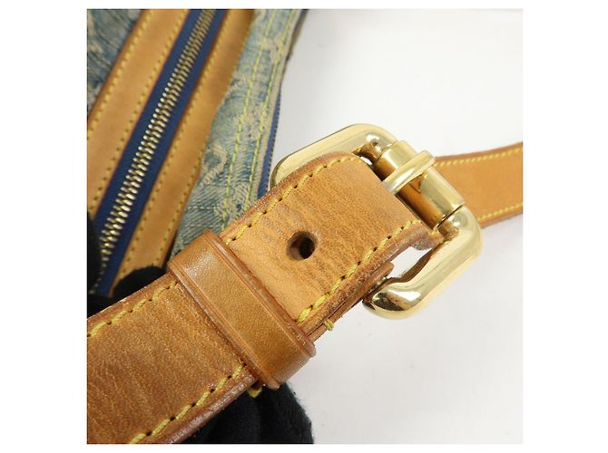 Louis Vuitton Monogram Denim Baggy PM Borsa 2Way Borsa a Tracolla M95049 - vista 7
