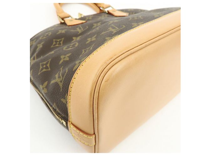 Louis Vuitton Monogram Alma PM Canvas Leather Hand Bag Brown M51130 - Ansicht 11