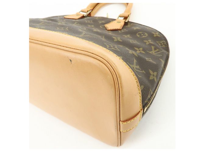 Louis Vuitton Monogram Alma PM Canvas Leather Hand Bag Brown M51130 - Ansicht 12