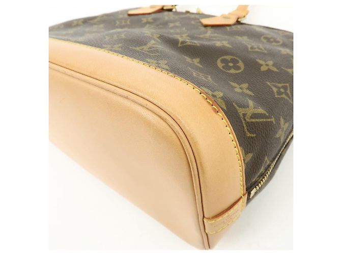 Louis Vuitton Monogram Alma PM Canvas Leather Hand Bag Brown M51130 - Ansicht 14