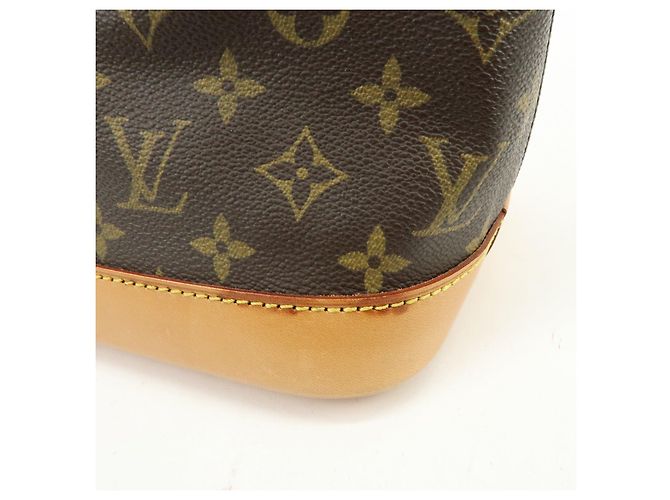 Louis Vuitton Monogram Alma PM Canvas Leather Hand Bag Brown M51130 - Ansicht 15