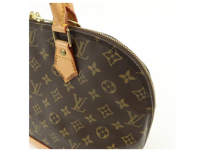 Louis Vuitton Monogram Alma PM Canvas Leather Hand Bag Brown M51130 - Ansicht 18