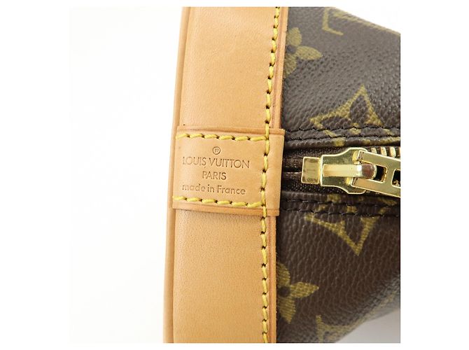 Louis Vuitton Monogram Alma PM Canvas Leather Hand Bag Brown M51130 - Ansicht 23