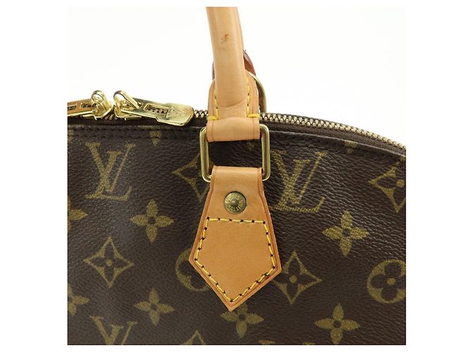 Louis Vuitton Monogram Alma PM Canvas Leather Hand Bag Brown M51130 - Ansicht 9