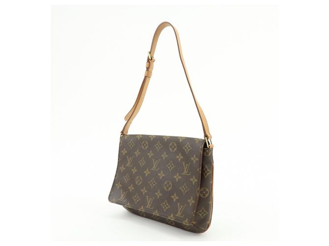 Louis Vuitton Monogram Musette Tango Short Shoulder Bag Brown M51257 - vista 3